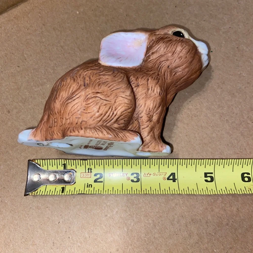 Porcelain Rabbit The Snuggle Babies Sculpture Collection 1988 River Shore